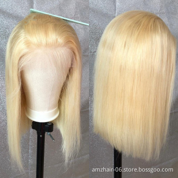 YesWigs Short 613 Bob Wig Human Hair Hd Lace Frontal Closure Wig Cuticle Aligned Virgin Hair Lace front Bob Wig For Black Women